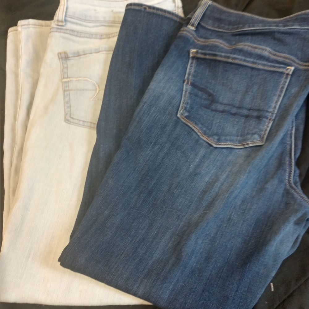 Jeans, both size 12